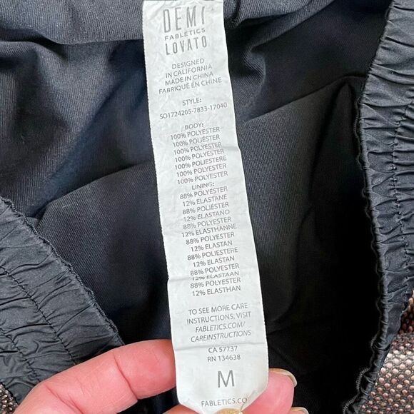 Fabletics Demi Lovato Lita High Waisted Athletic Shorts Medium - Picture 4 of 10